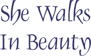 She Walks In Beauty